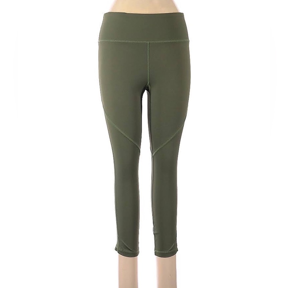 VIE Active cropped green leggings